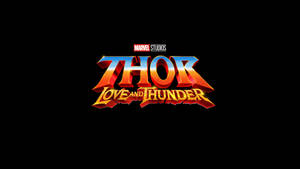 Thor Love And Thunder Sana ya Filamu ya Kichwa wallpaper — Pendo la urembo Picha ya Ukuta