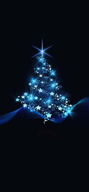 Blue Christmas — Huawei nova Picha ya Ukuta