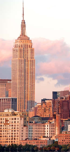 Iphone X New York Background — Realme GT Picha ya Ukuta