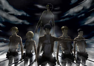 Mandhari ya Attack On Titan — Attack on titan Picha ya Ukuta