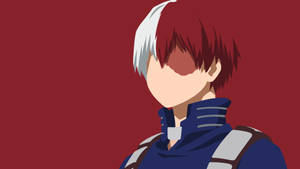 Todoroki Mzuri Bila Washa Fan-Art wallpaper — Todoroki mzuri Picha ya Ukuta