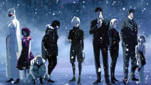 Eneo-kazi la Tokyo Ghoul — Wahusika wa tokyo ghoul Picha ya Ukuta