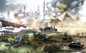 Mandhari ya 4K ya Civilization V — 4K Picha ya Ukuta
