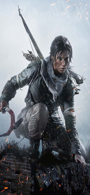 Iphone X Shadow Of The Tomb Raider Background — Redmi K80 Ultra Picha ya Ukuta