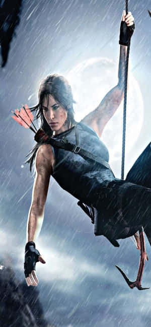 Iphone Xs Max Rise Of The Tomb Raider Background — Redmi 17C Picha ya Ukuta