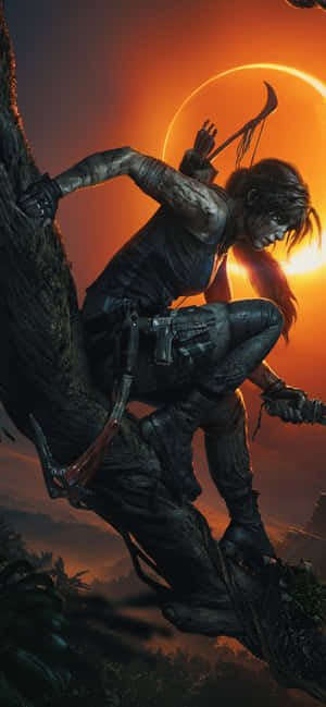 Iphone Xs Max Rise Of The Tomb Raider Background — iPhone 17 Picha ya Ukuta