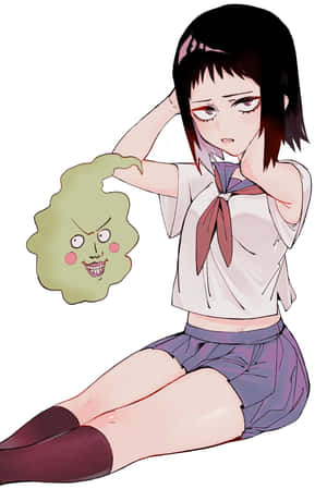 Tome Kurata anawasha nguvu zake za kijadi katika pozi la kusisimua. — iPad Mini Picha ya Ukuta
