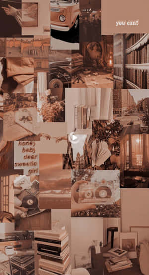 Picha za Aesthetic Brown — Aesthetic brown Picha ya Ukuta