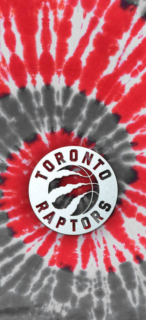 Toronto Raptors tie dye wallpaper — 20:9 Picha ya Ukuta