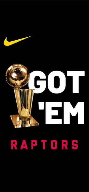 Toronto Raptors Nike collaboration wallpaper — iPhone 14 Plus Picha ya Ukuta