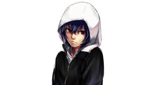 Touka Kirishima Mwanamke wa Anime Hoodie wallpaper — Mrembo wa anime mrembo Picha ya Ukuta