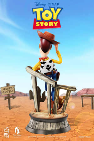 Toy Story Woody Sculpture — Huawei MatePad 11.5 (2026) Picha ya Ukuta