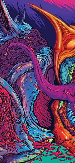 Trippy Simu — Galaxy A18 Picha ya Ukuta