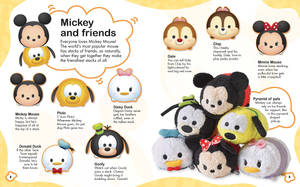 Tsum Tsum Mickey And Friends wallpaper — Bila rangi Picha ya Ukuta
