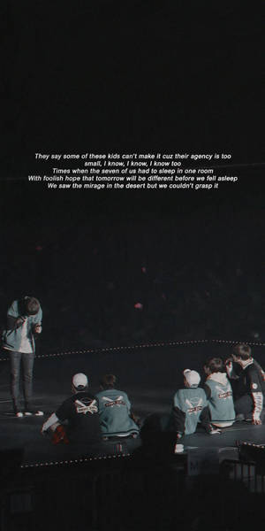 Tukio la Aesthetic Bts 3rd Muster — Ustadi wa BTS Picha ya Ukuta