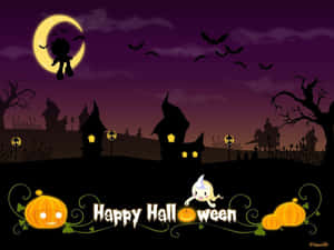 Picha za kupendeza za Halloween — Pipi Halloween Picha ya Ukuta