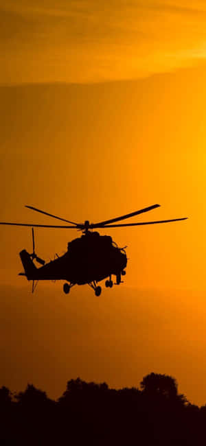 Iphone Xs Helicopters Background — iPhone 13 Mini Picha ya Ukuta