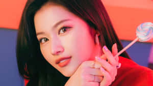 Twice, hisi ya K-pop, inang'aa katika picha zao za kuvutia. — Mara mbili Picha ya Ukuta