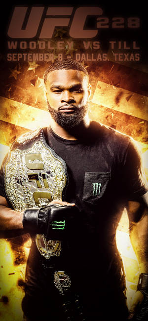Tyron Woodley Ukanda Kwenye Mabega wallpaper — iPhone 18 Picha ya Ukuta