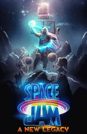 Ulimwengu wa Tune Squad, tayari kushindana na Goon Squad katika Space Jam: A New Legacy — Huawei MatePad Edge Picha ya Ukuta