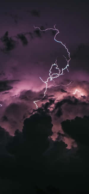 Lightning Bolt Iphone — iPhone 17 Pro Picha ya Ukuta