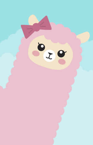 Cute Llama — Lenovo Legion Y700 AI Picha ya Ukuta