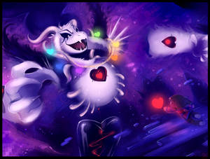 Picha ya mandhari ya mchezo wa Undertale Flowey 4k — 4K michezo Picha ya Ukuta