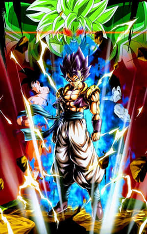 Unearth the Power of Dragon Ball Legends — Nubia Flip2 Picha ya Ukuta