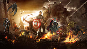 Mandhari ya Marvel — Marvel Picha ya Ukuta