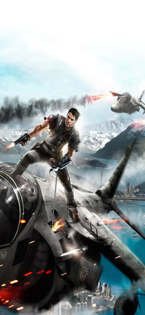 Iphone X Just Cause 4 Background — OnePlus Ace Picha ya Ukuta