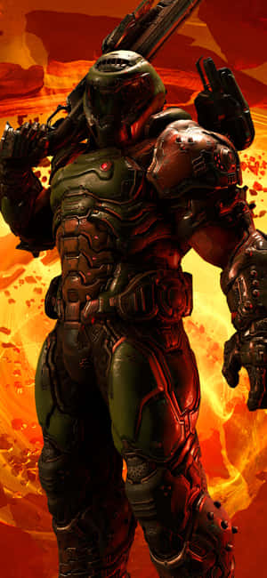 Doom Eternal Iphone — Redmi Note 15 Picha ya Ukuta