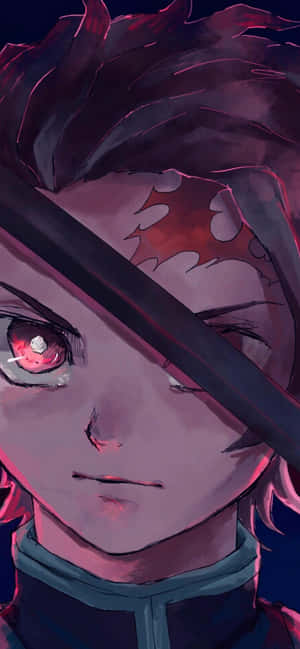 Demon Slayer Iphone 11 — Vivo V Picha ya Ukuta