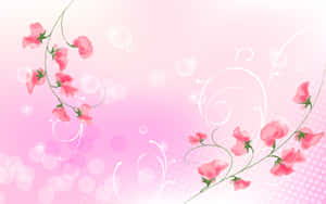 Maua ya Pinki Background