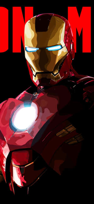 Iron Man Iphone X — Vivo X300 Picha ya Ukuta