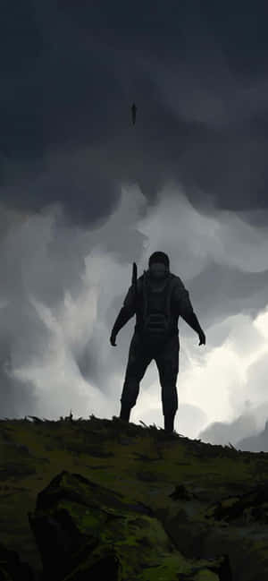 Iphone Xs Max Death Stranding Background — Realme GT 7T Picha ya Ukuta
