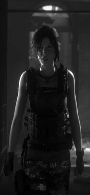 Iphone X Shadow Of The Tomb Raider Background — Vivo S2 Picha ya Ukuta