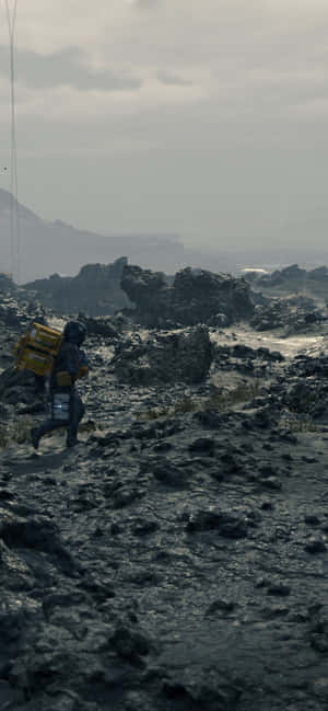 Iphone Xs Max Death Stranding Background — Realme GT 7T Picha ya Ukuta