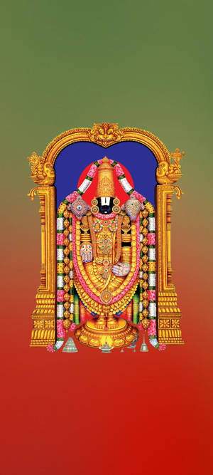 Venkateswara Swamy Mungu wa Hindi — OnePlus 11 Picha ya Ukuta