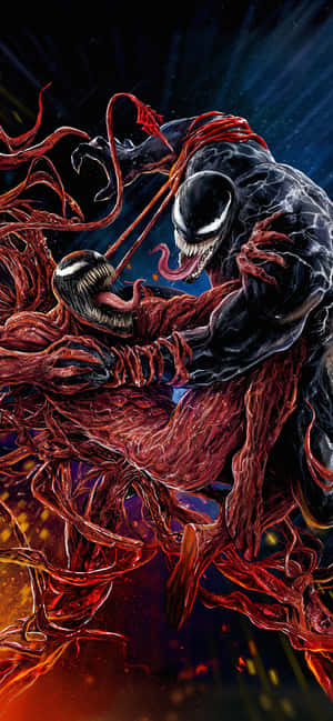 Marvel Carnage — iPhone 15 Pro Max Picha ya Ukuta