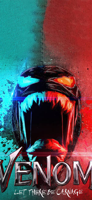 Mandhari ya waj wa Venom Let There Be Carnage — iPhone 15 Pro Max Picha ya Ukuta