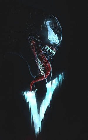 Villain Venom iPhone — Galaxy Tab Active5 Picha ya Ukuta