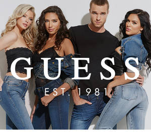 Denim Guess Overall Outfits wallpaper — Neutral Picha ya Ukuta