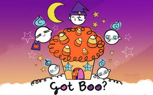 Vizuka vya Kawaii vya Halloween
