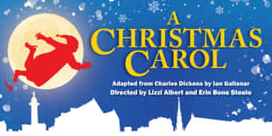 Mandhari ya A Christmas Carol — Wimbo wa krismasi Picha ya Ukuta