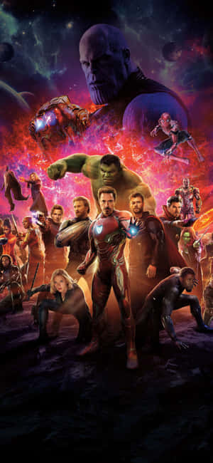 Iphone Xs Marvel's Avengers Background — Tecno Camon Picha ya Ukuta