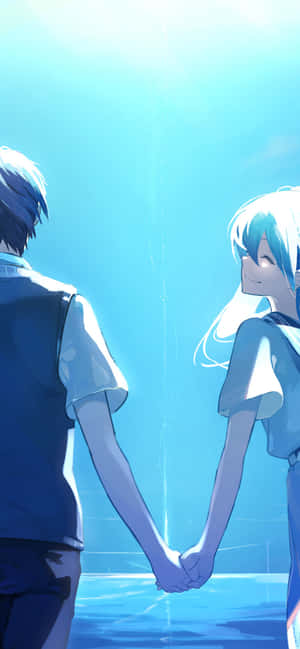 Anime ya Mrembo ya Wawili — Vivo X300 Picha ya Ukuta