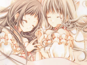 Anime lesbiana Maki na Hikari wallpaper