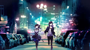 Mandharinyuma ya Gari la Anime — Gari anime Picha ya Ukuta