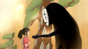 Picha ya ukuta ya watoto wa anime wa Spirited Away — Watoto wa anime Picha ya Ukuta