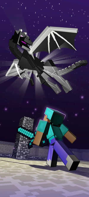 Watu wa Minecraft Picha — POCO M Picha ya Ukuta